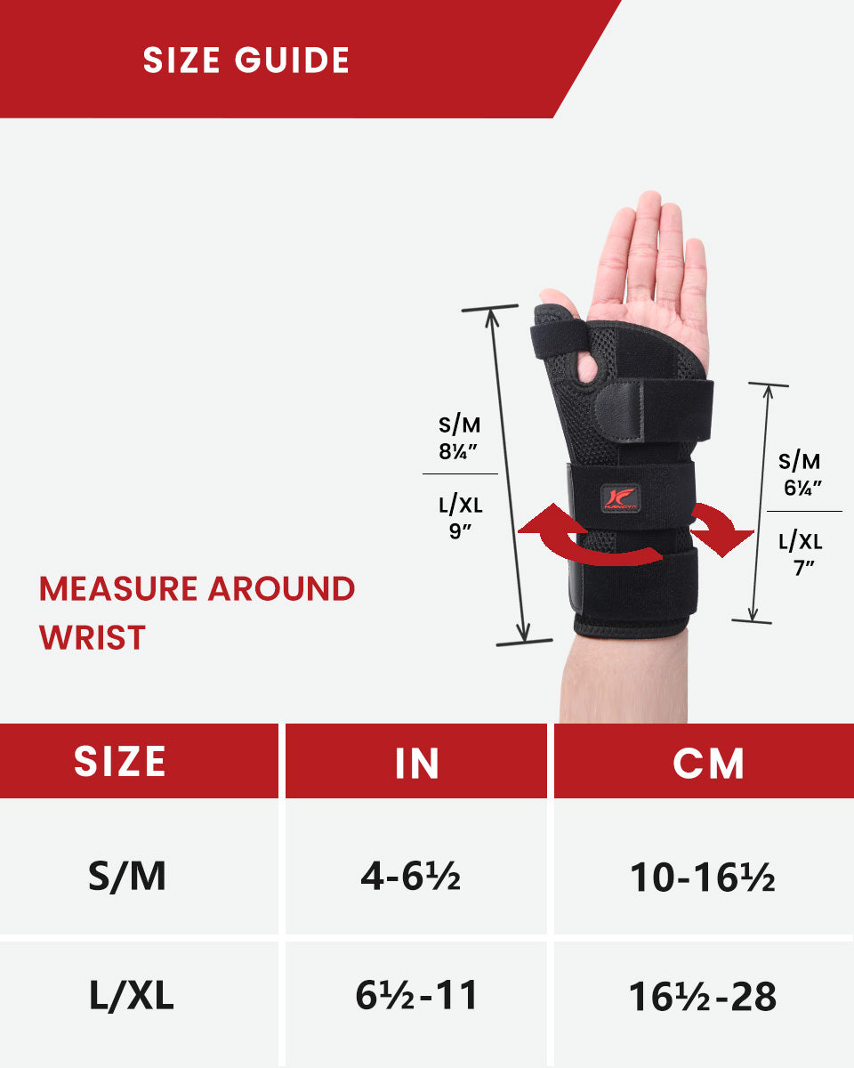 Hurmoya Wrist Brace Thumb Spica Splint Support