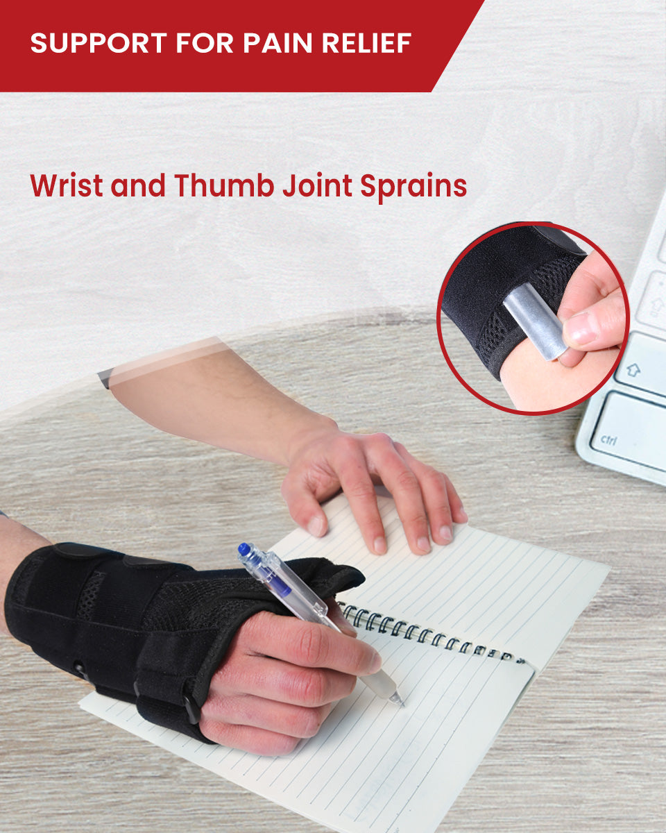 Hurmoya Wrist Brace Thumb Spica Splint Support